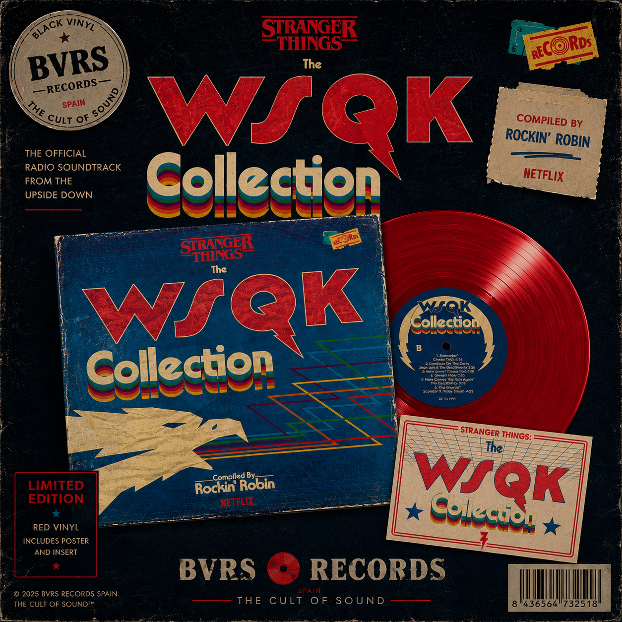 Various Artists - Stranger Things: The WSQK Collection (Target Exclusive, Vinyl) USA