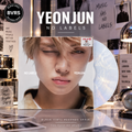YEONJUN (TXT) - NO LABELS - Target Exclusive Iridescent White & Blue Vinyl Edition