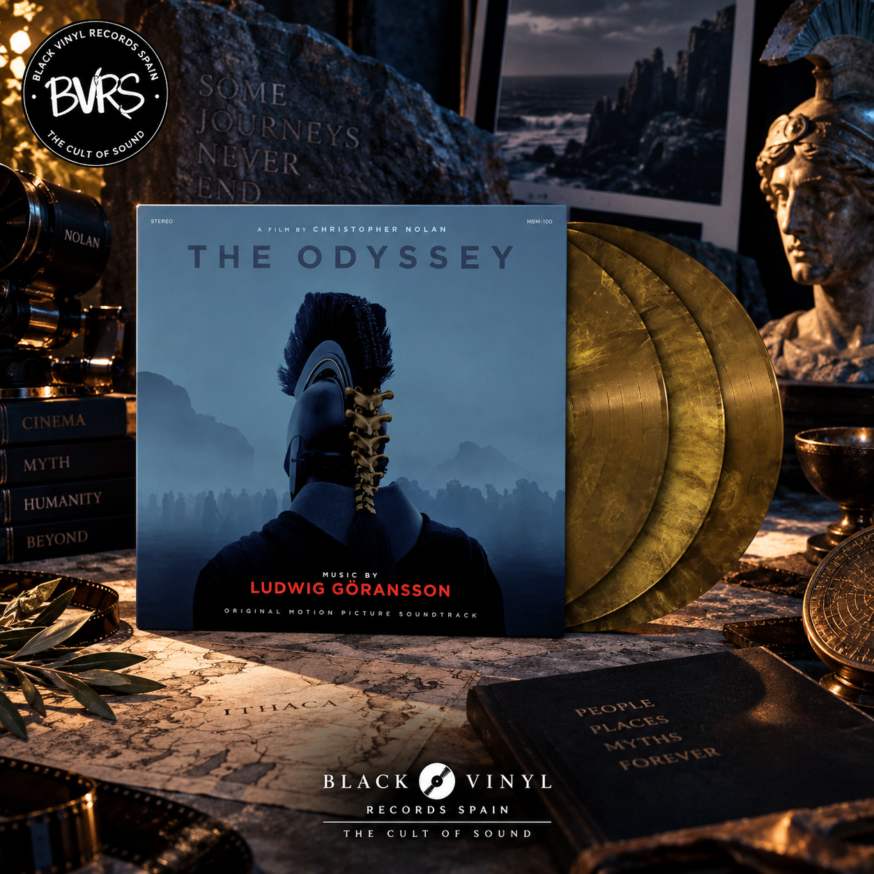 The Odyssey - Original Motion Picture Soundtrack Gold vinyl