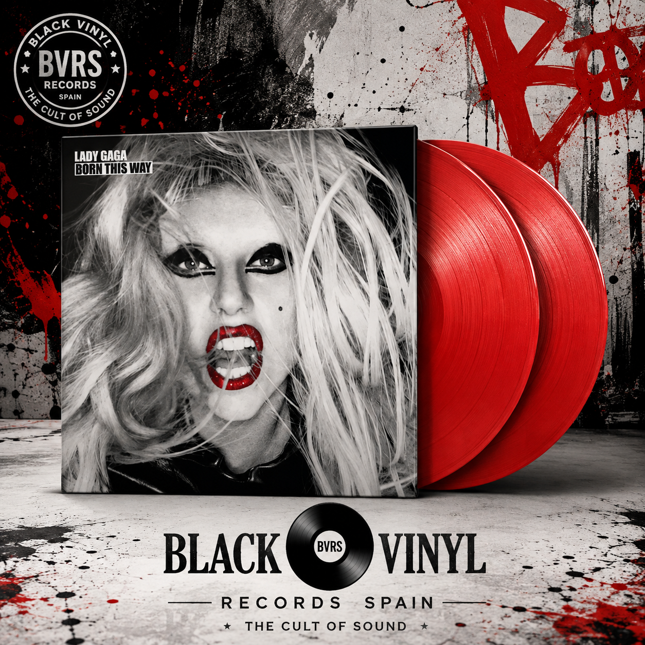 Lady Gaga - Born This Way 2lp rojos import