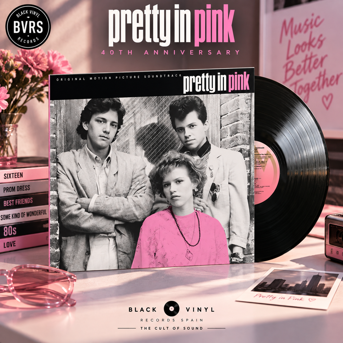 PRETTY IN PINK – ORIGINAL MOTION PICTURE SOUNDTRACK (40TH ANNIVERSARY) LP