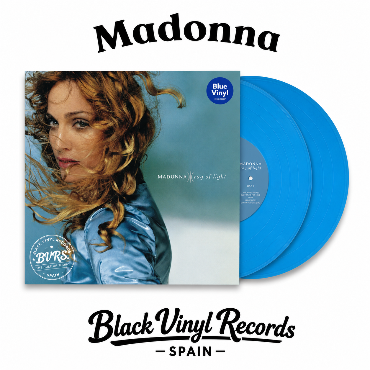 Madonna - Ray Of Light (2LP Blue Vinyl Repress)