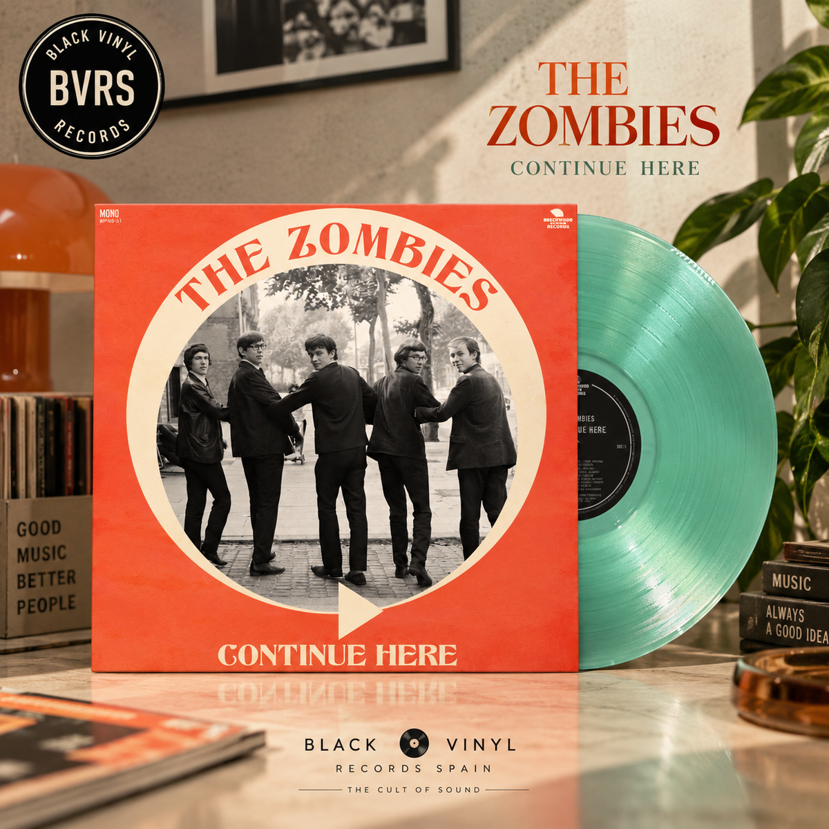 The Zombies - Continue Here - Indie Exclusive Coke Bottle Vinyl Edition (Mono Remastered)