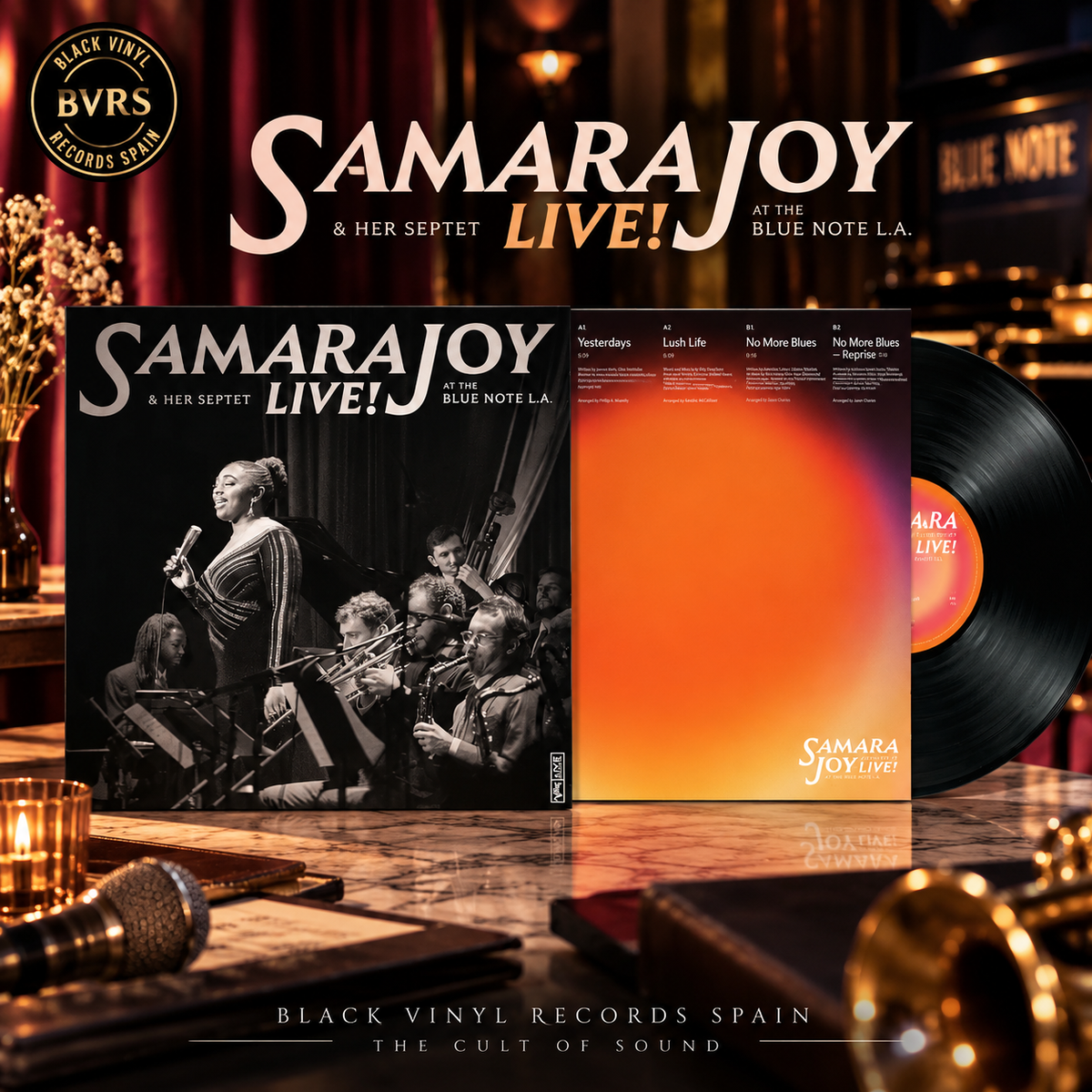 Samara Joy - Live! At The Blue Note L.A. - 140g Vinyl Edition (LP)