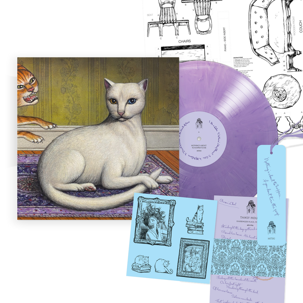 MITSKI - Nothing's About to Happen to Me Deluxe Lilac Vinyl LP USA - Black Vinyl Records Spain