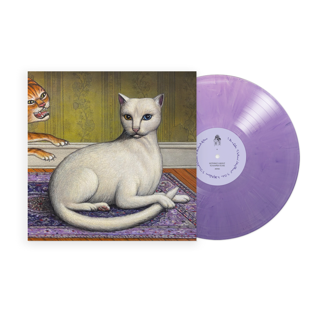MITSKI - Nothing's About to Happen to Me Deluxe Lilac Vinyl LP USA - Black Vinyl Records Spain