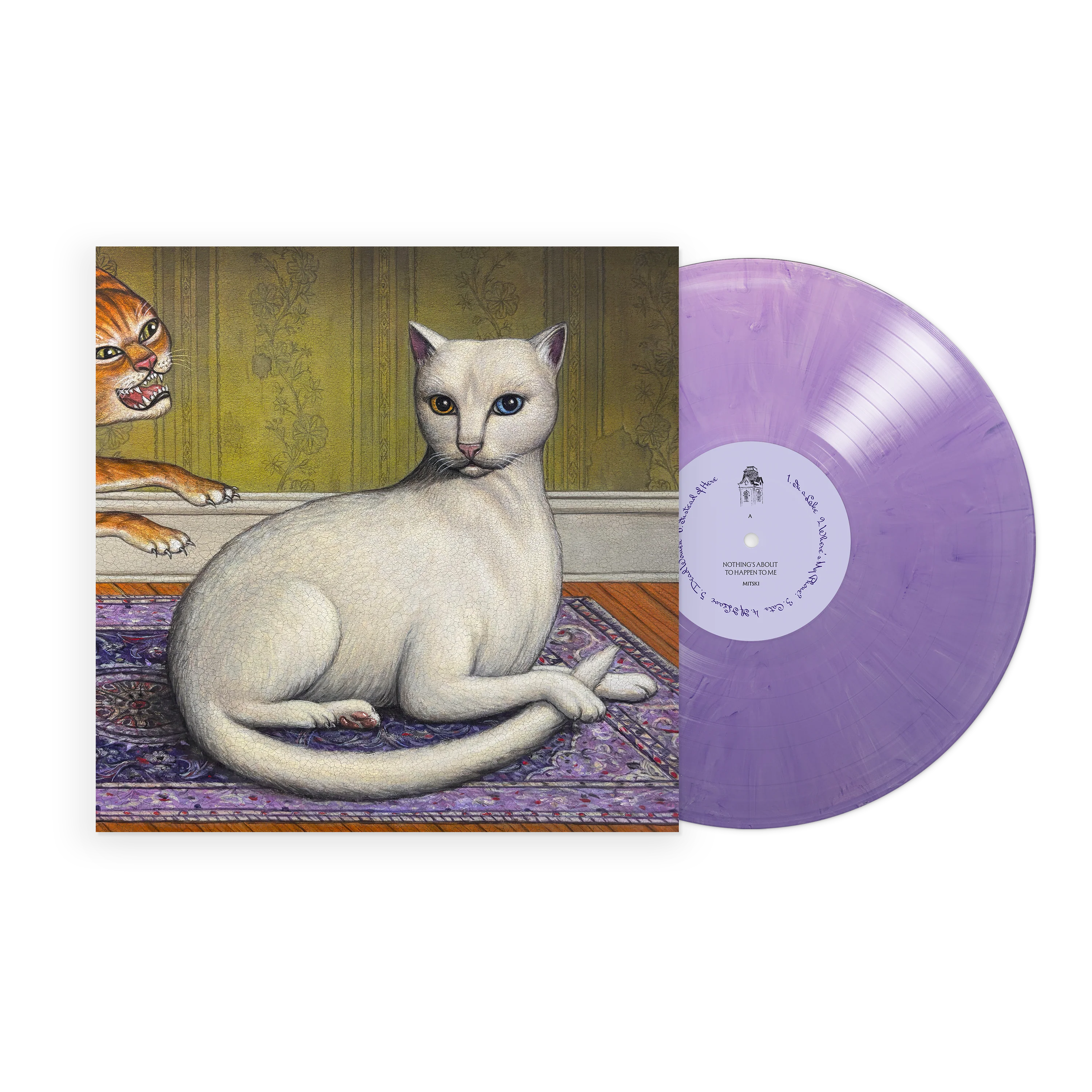 MITSKI - Nothing's About to Happen to Me Deluxe Lilac Vinyl LP USA - Black Vinyl Records Spain