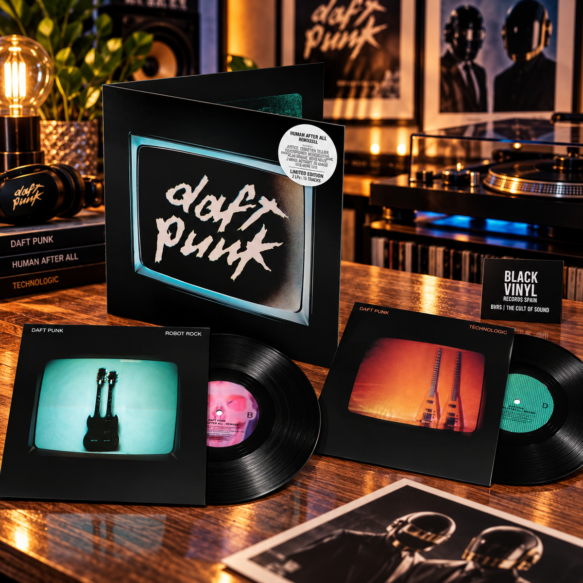 DAFT PUNK – HUMAN AFTER ALL: REMIXES – LIMITED EDITION 180G (2LP)