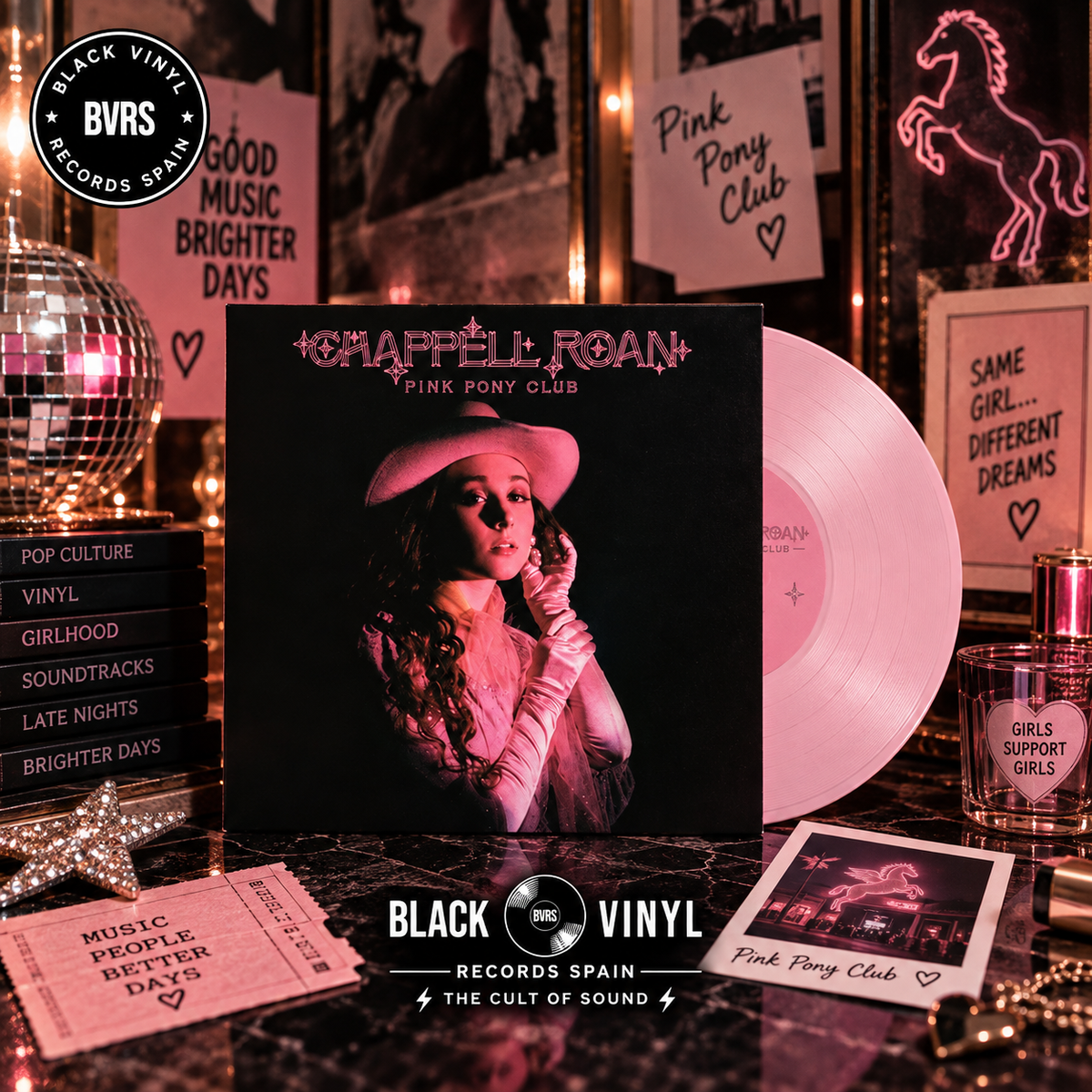 Chappell Roan – Pink Pony Club | Limited Baby Pink Vinyl 7" Single – Import
