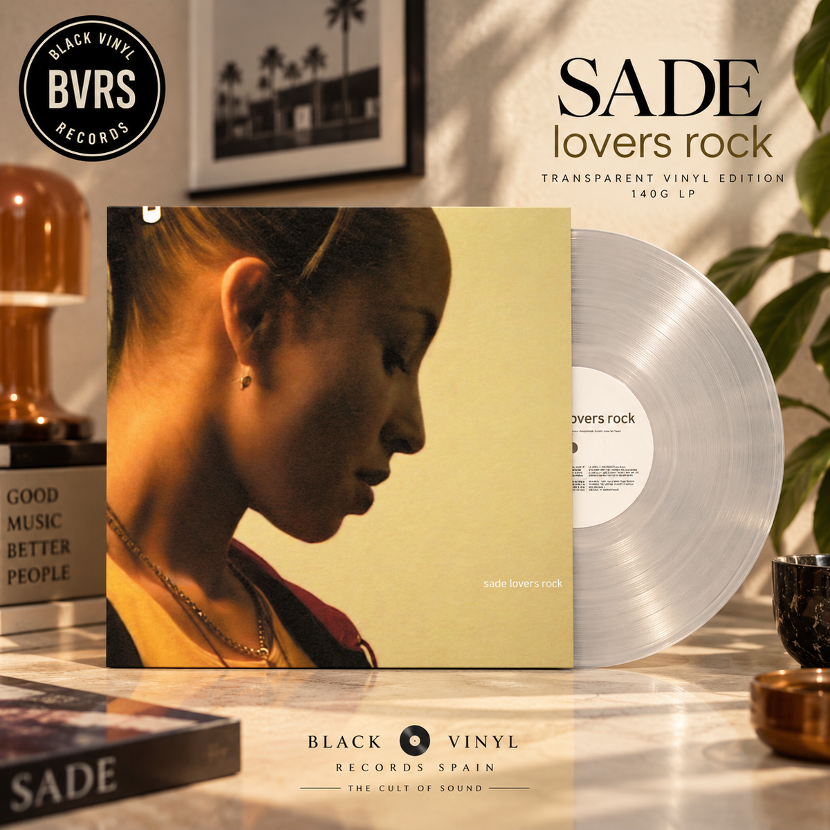 Sade - Lovers Rock - Transparent Vinyl Edition 140g LP