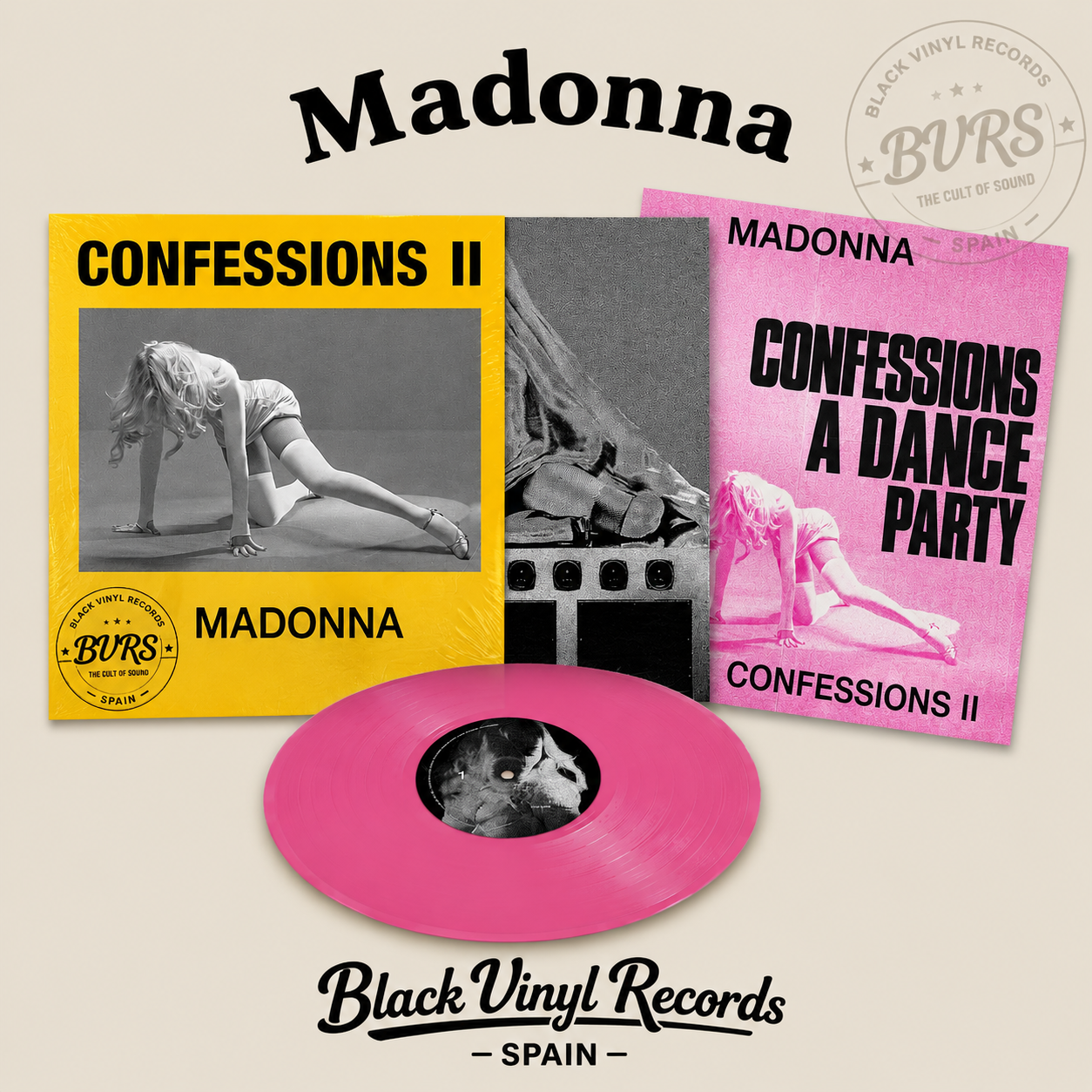 MADONNA - Confessions II [Hot Pink Vinyl] BARNES & NOBLE EXCLUSIVE