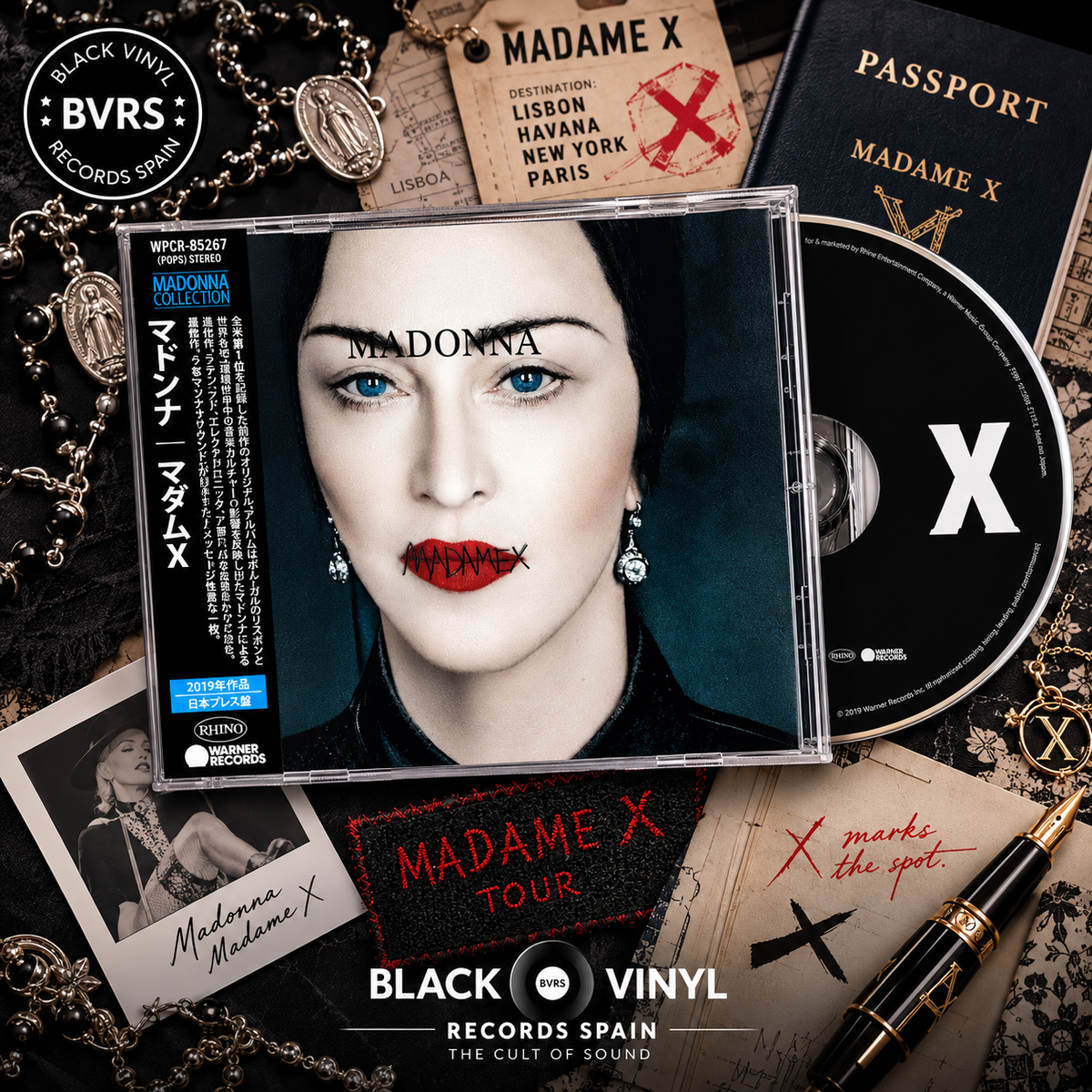 Madame X - Madonna - Edición Japonesa CD