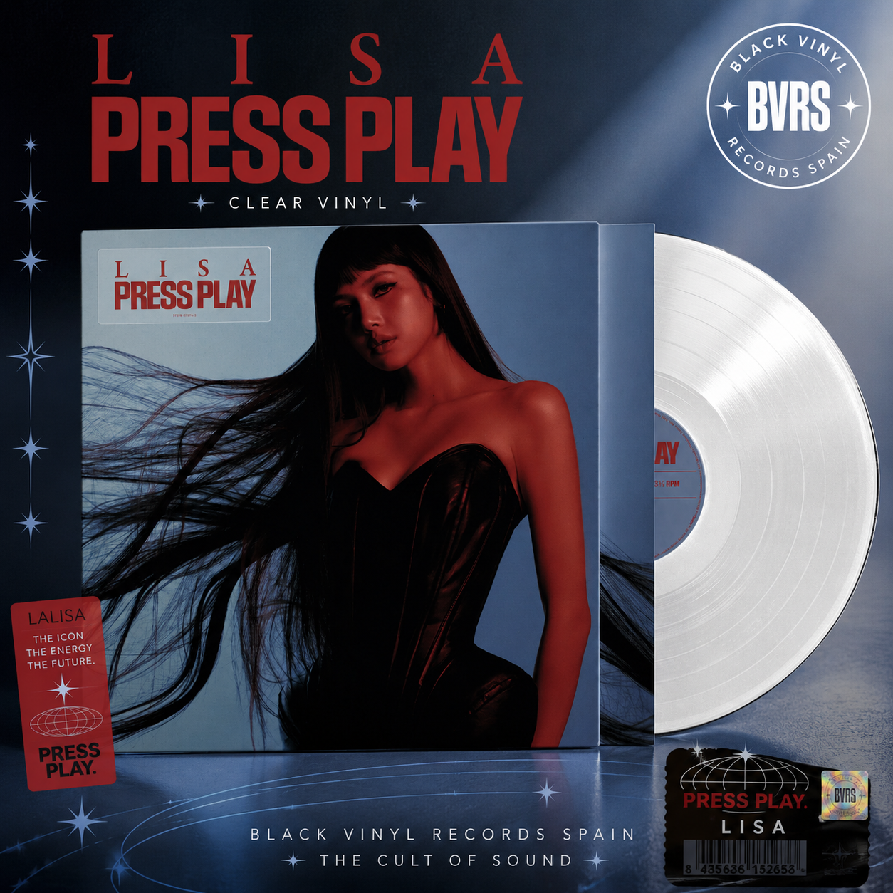 Lisa - Press Play LP CLEAR