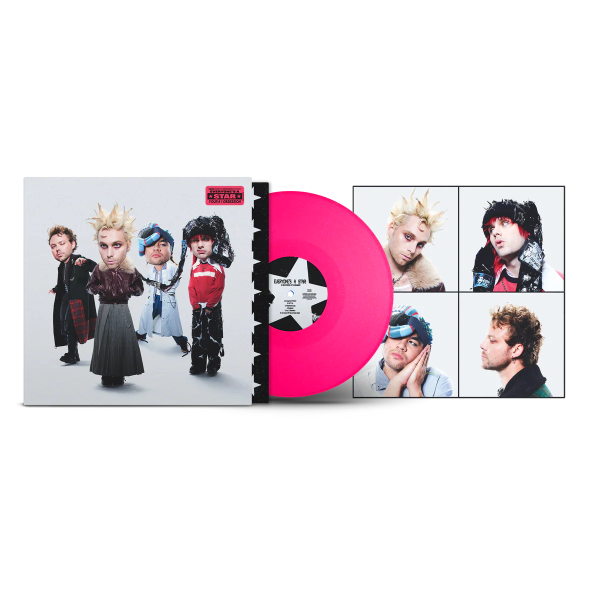 5 Seconds Of Summer: Everyone's A Star! (Hot Pink Glitter Vinyl) LP