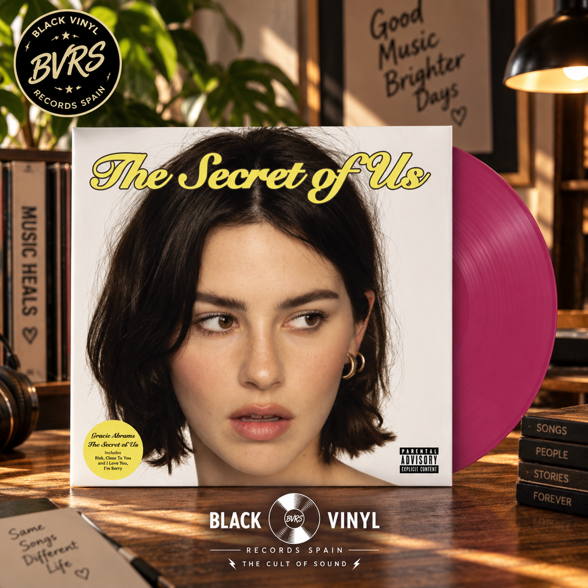 Gracie Abrams: Secret Of Us (LP) [Indie Exclusive Dark Pomegranate]