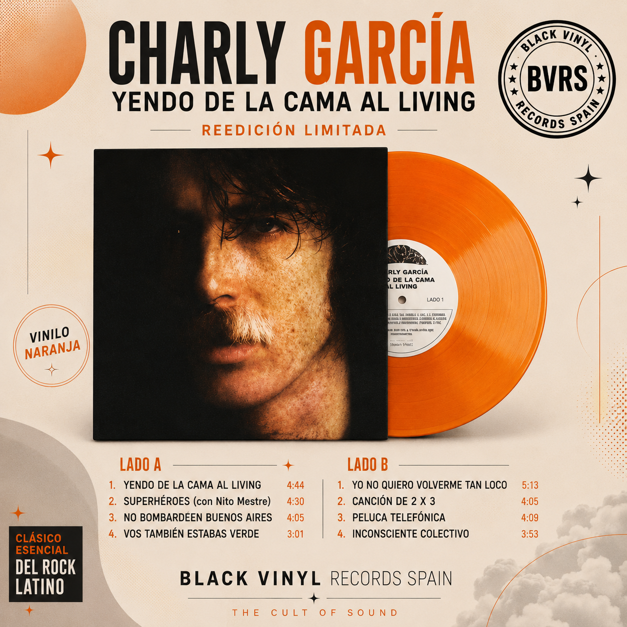 Charly Garcia - Yendo de la cama al living LP IMPORT