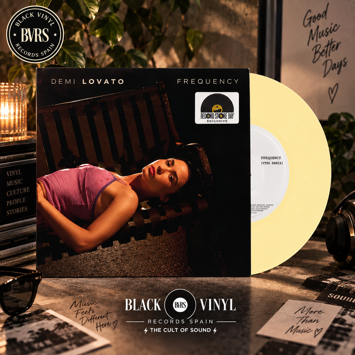 Demi Lovato – Frequency | 7" Buttermilk Vinyl | Record Store Day 2026 Exclusive