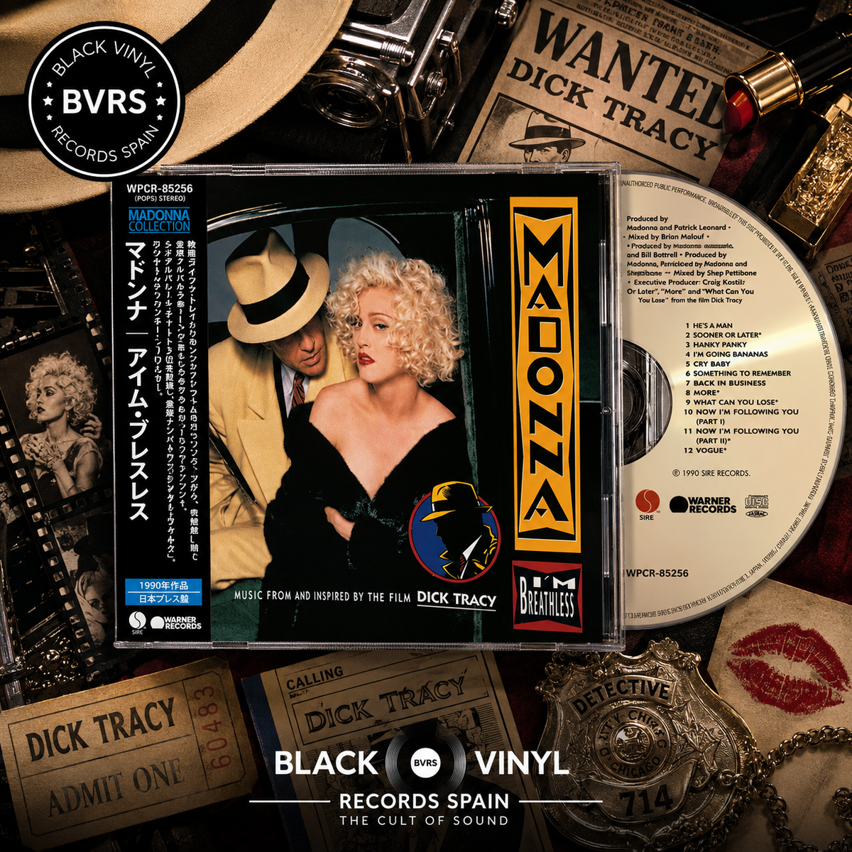 Madonna - I’M Breathless: Music From And Inspired By The Film Dick Tracy (2026 Japanese Edition)"