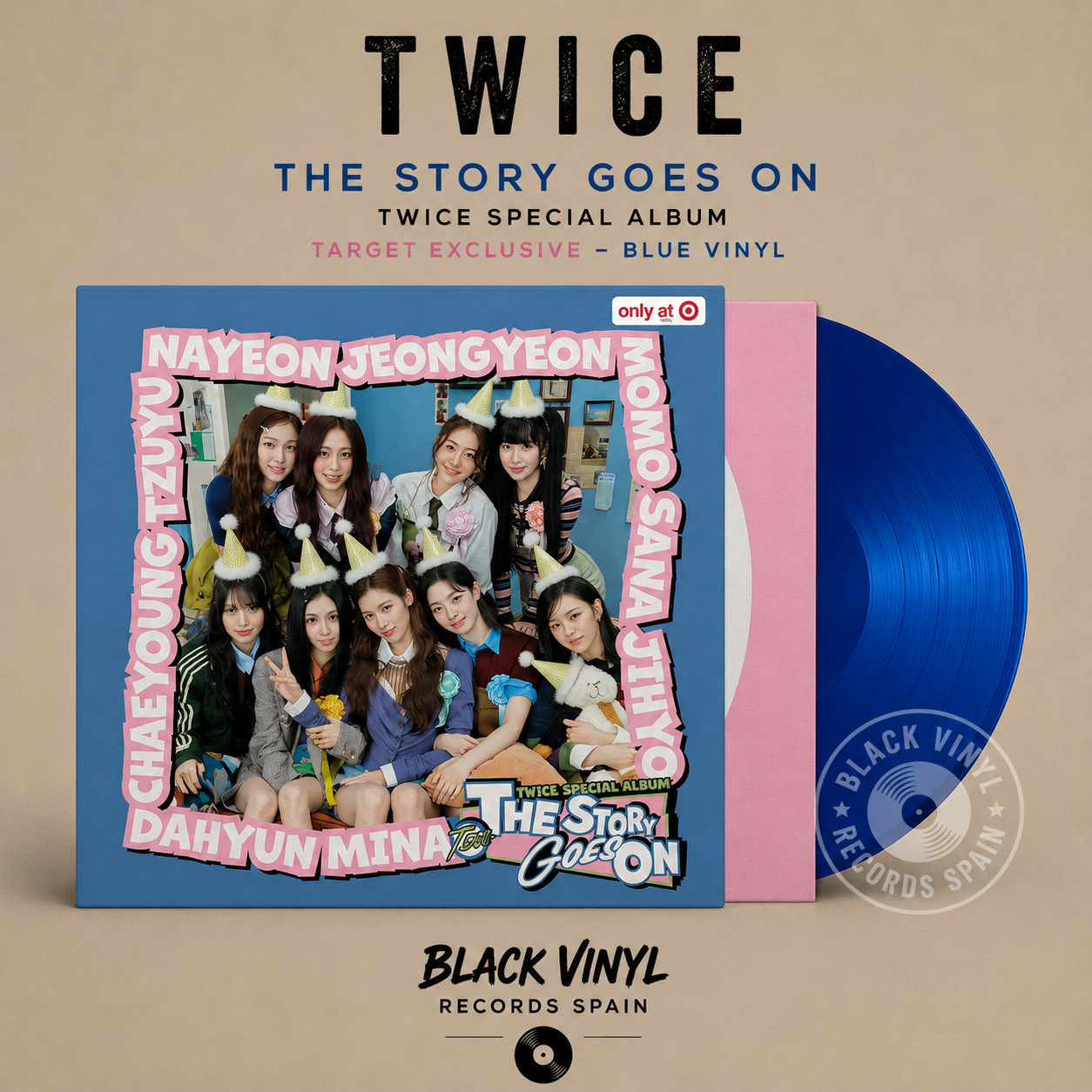 TWICE Tiny Vinyl Edition - ME + YOU / Thanks to Once (Target Exclusive, Vinyl 4 inch)