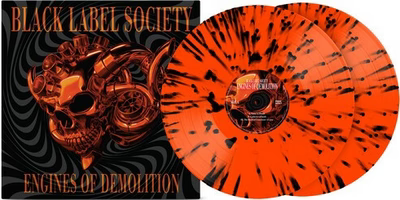 Black Label Society - Engines of Demolition (Limited Edition, Neon Orange Black Splatter Colored Vinyl) (2 Lp's) USA