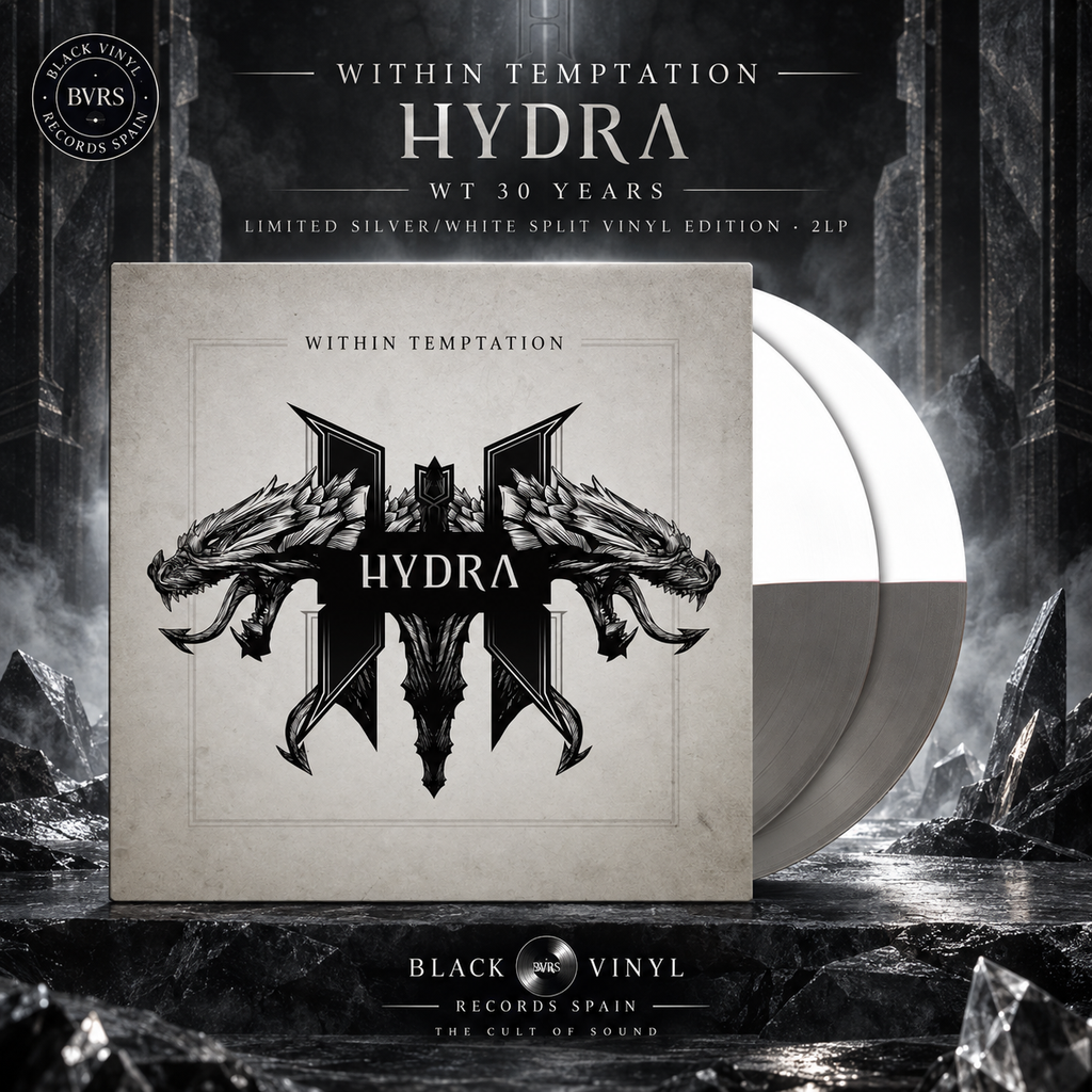 Within Temptation - Hydra - WT 30 Years Limited Silver/White Split Vinyl Edition 2LP