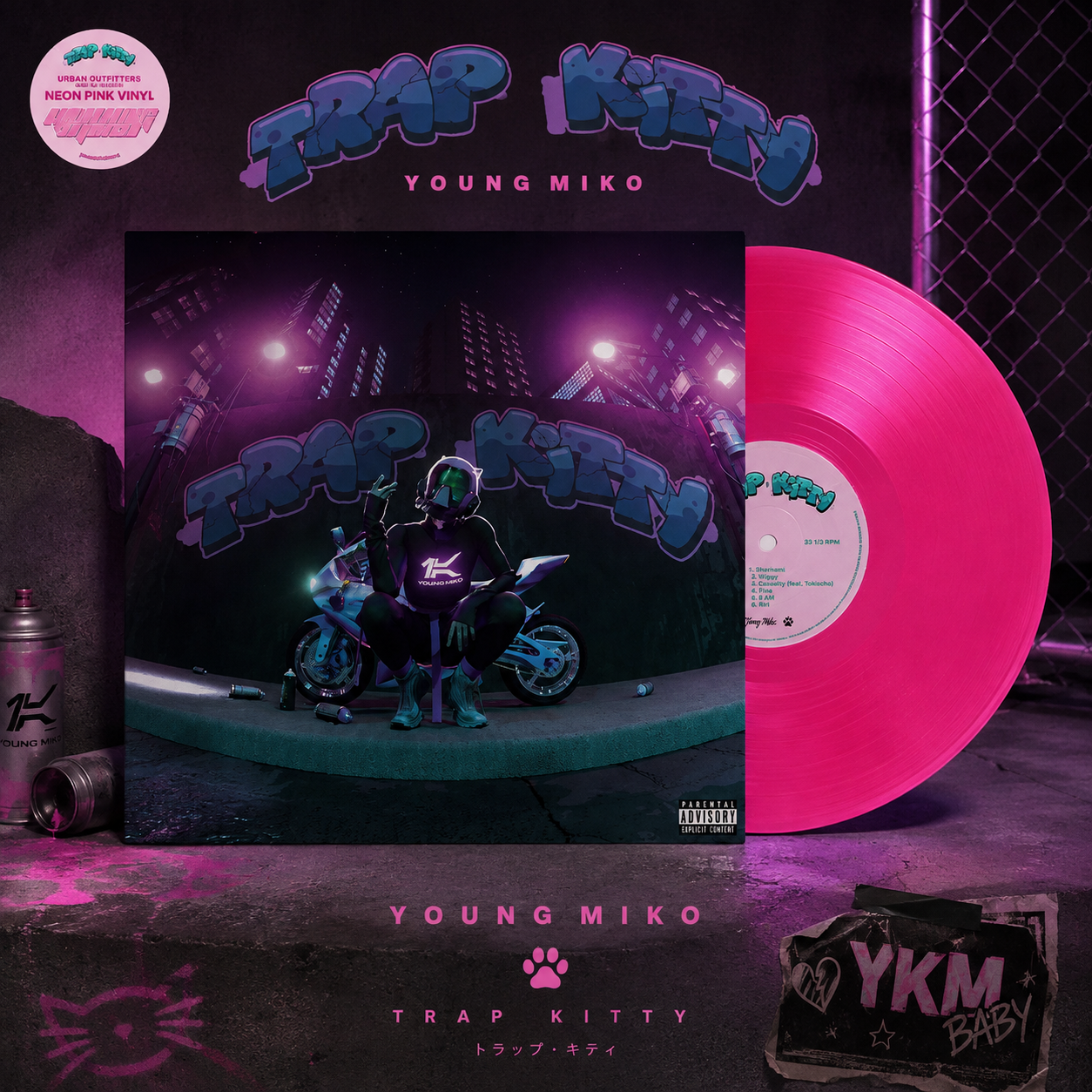 Young Miko - Trap Kitty (LP)