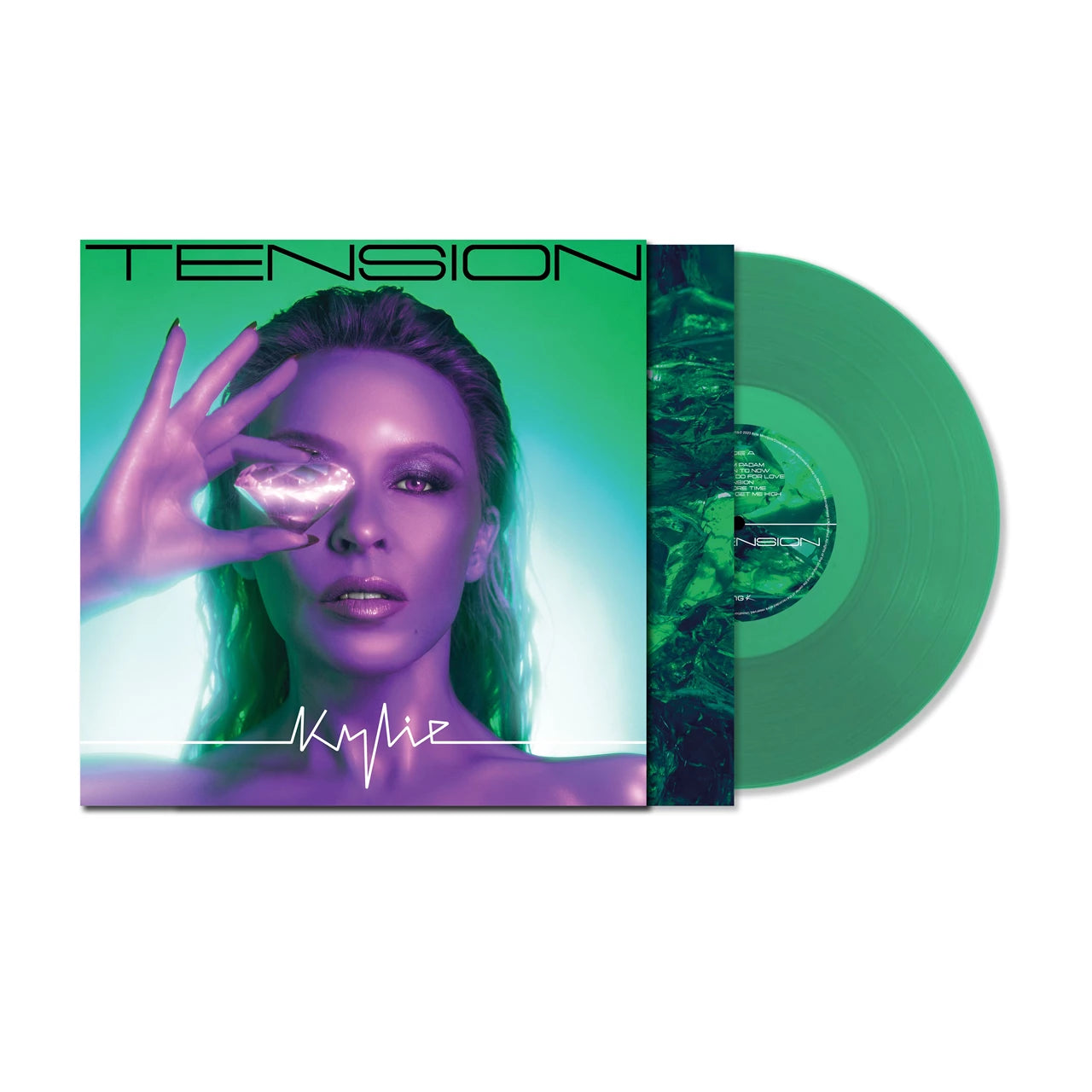 Kylie Minogue - Tension -  Limited Edition Transparent Green Vinyl import