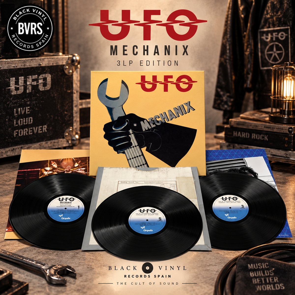 UFO - Mechanix - 3LP Edition