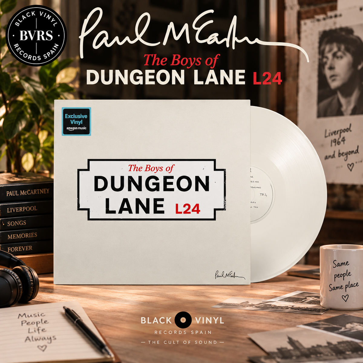 Paul McCartney – The Boys of Dungeon Lane (Amazon Exclusive White Vinyl – USA Import)