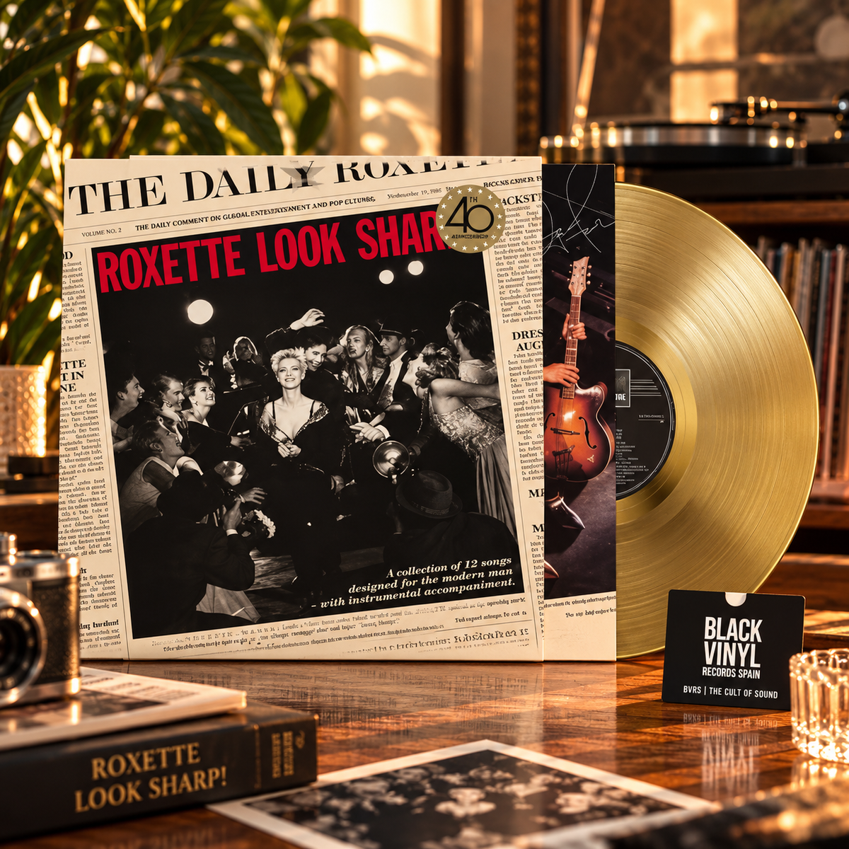 Roxette - Look Sharp (LP) (Limited Gold Vinyl)