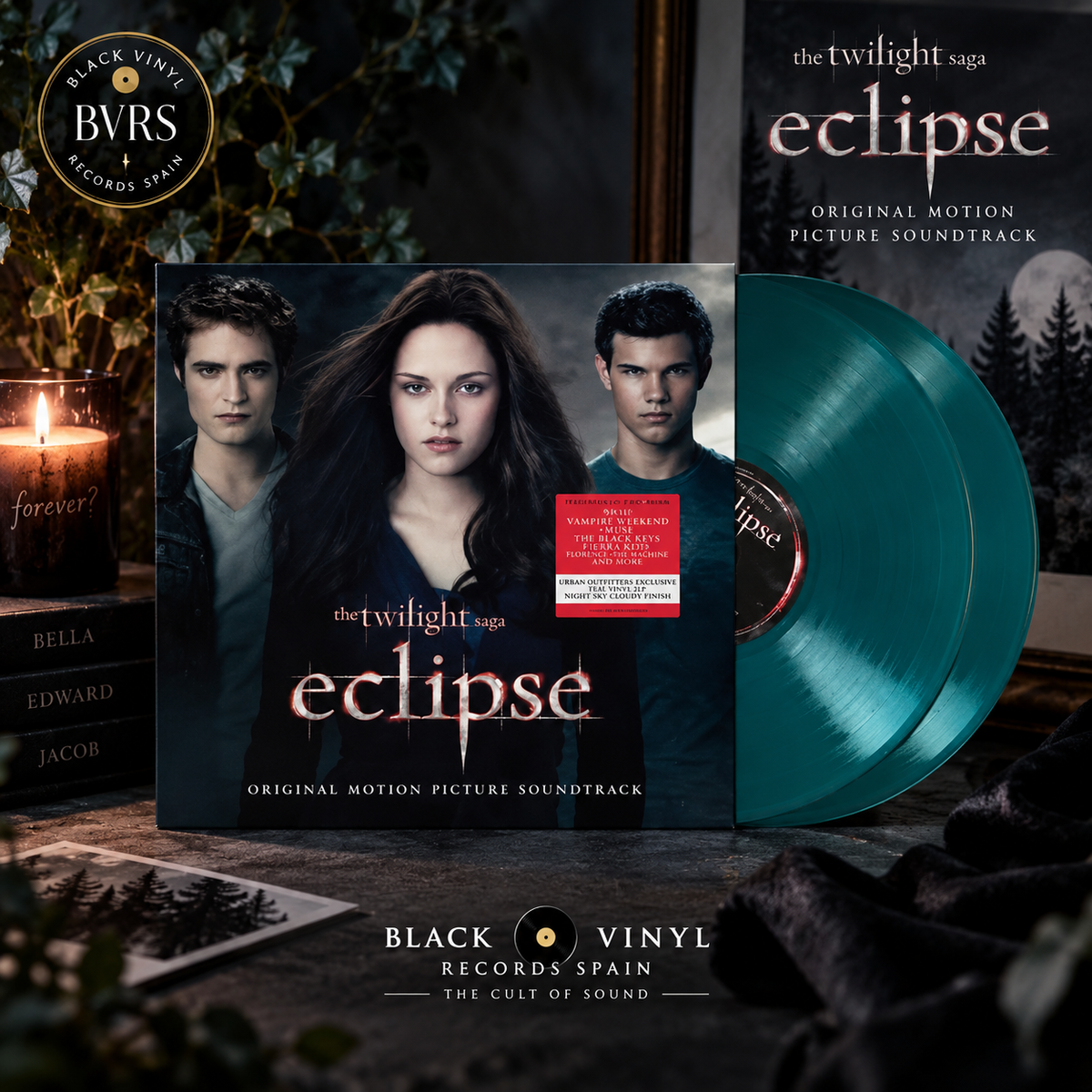 Various Artists - The Twilight Saga: Eclipse - Sea Blue Vinyl 2LP Edition