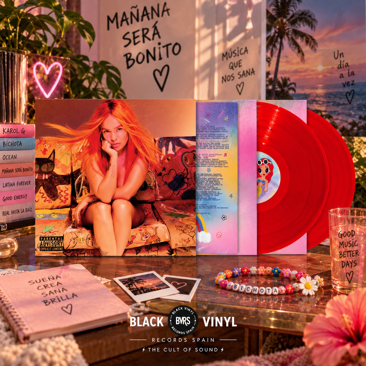Karol G - Mañana Será Bonito (Limited Edition Vinyl, 2LP) USA IMPORT
