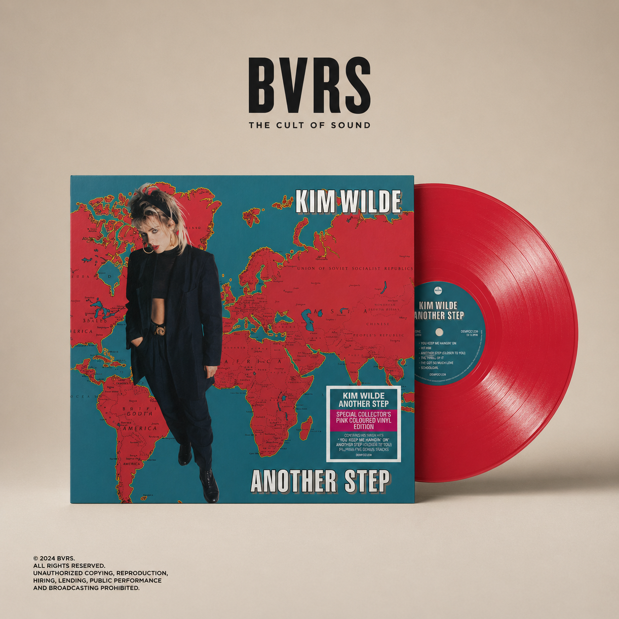 Kim Wilde Another Step (Special Collectors' Edition) (Hot Pink Vinyl)