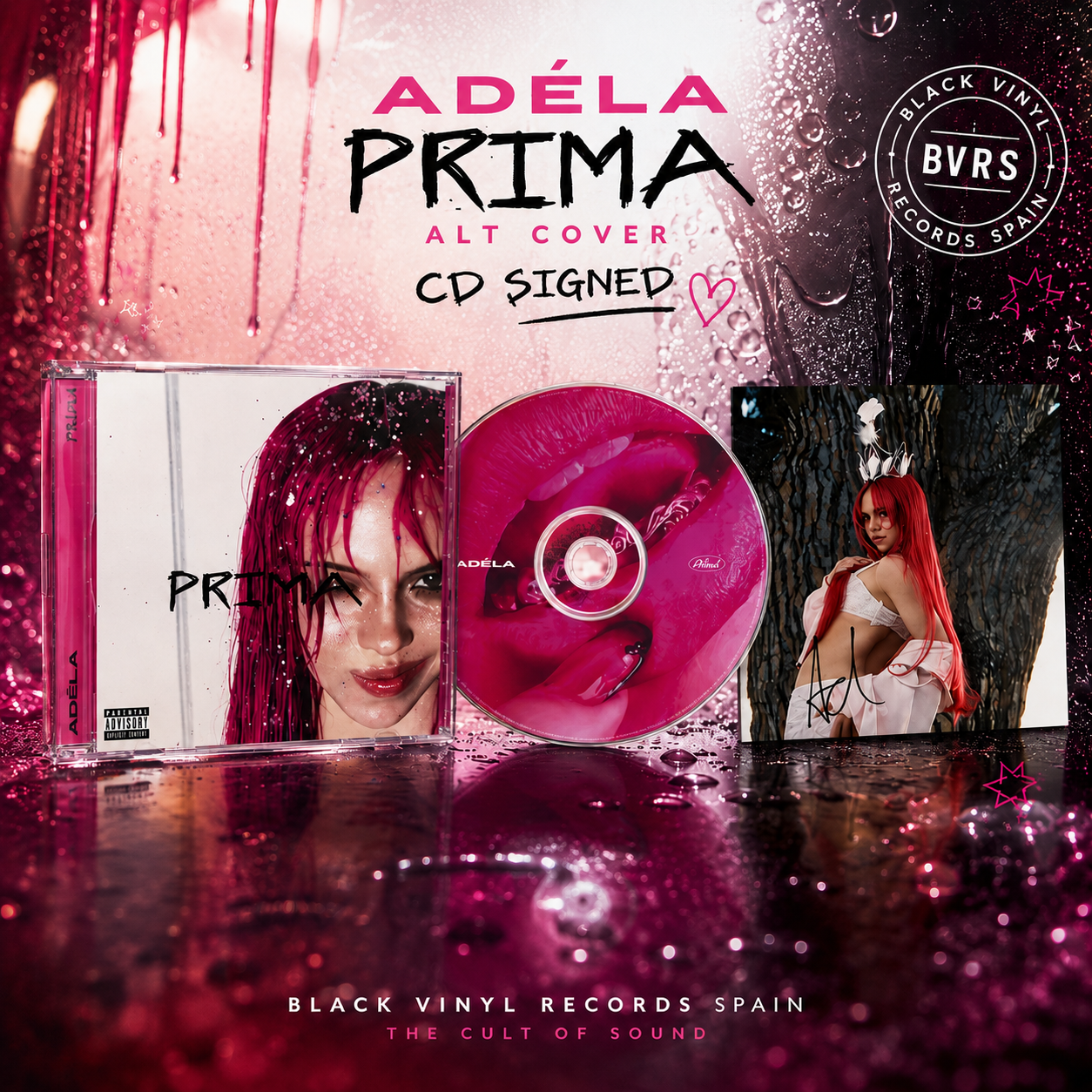 ADÉLA - PRIMA - Alt Cover - CD Signed