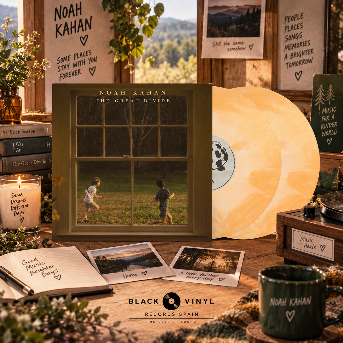 Noah Kahan – The Great Divide (2LP Porch Light Vinyl) [Limited Store Exclusive · USA Import]