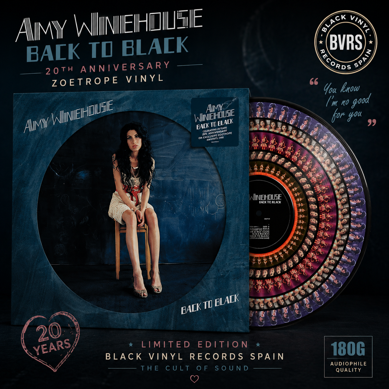 Amy Winehouse - Back To Black (20th Anniversary) (Zoetrope Vinyl)