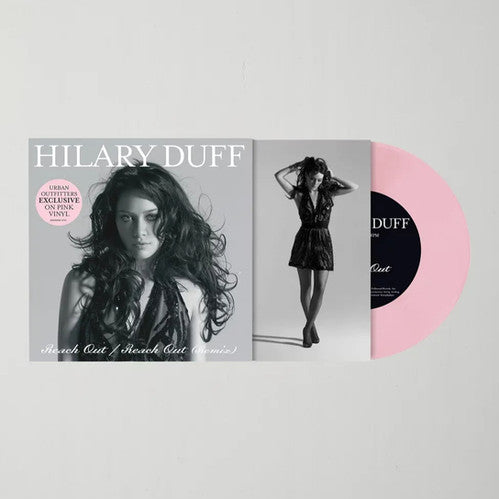 Hilary Duff - Reach Out UO Exclusive 7-inch Single IMPORT - Black Vinyl Records Spain