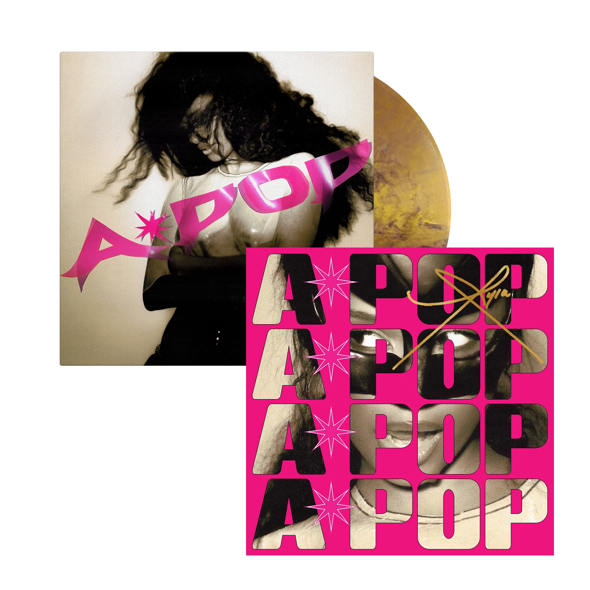 Tyla -  A*POP Royalty Gold Vinyl import firmado
