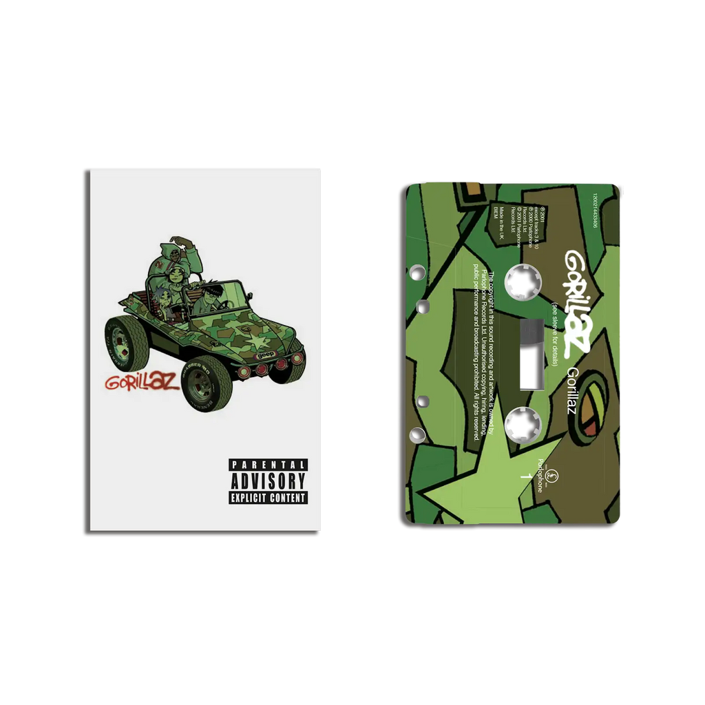 Gorillaz - Gorillaz - Limited White Camouflage Cassette Edition