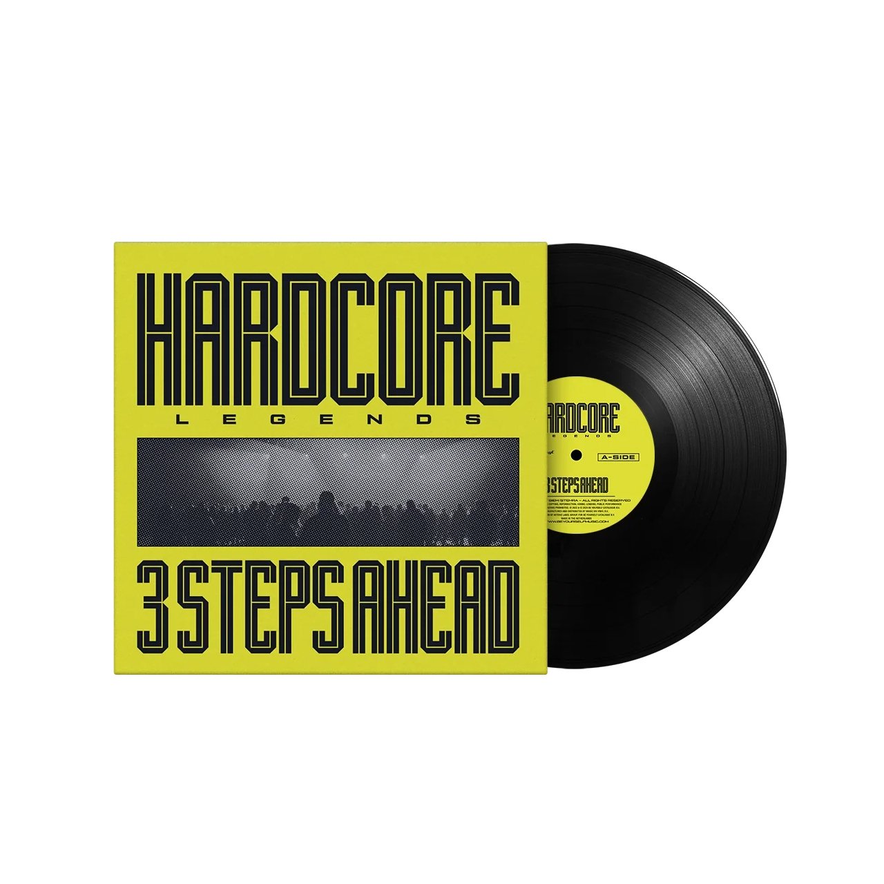 3 Steps Ahead - Hardcore Legends lp