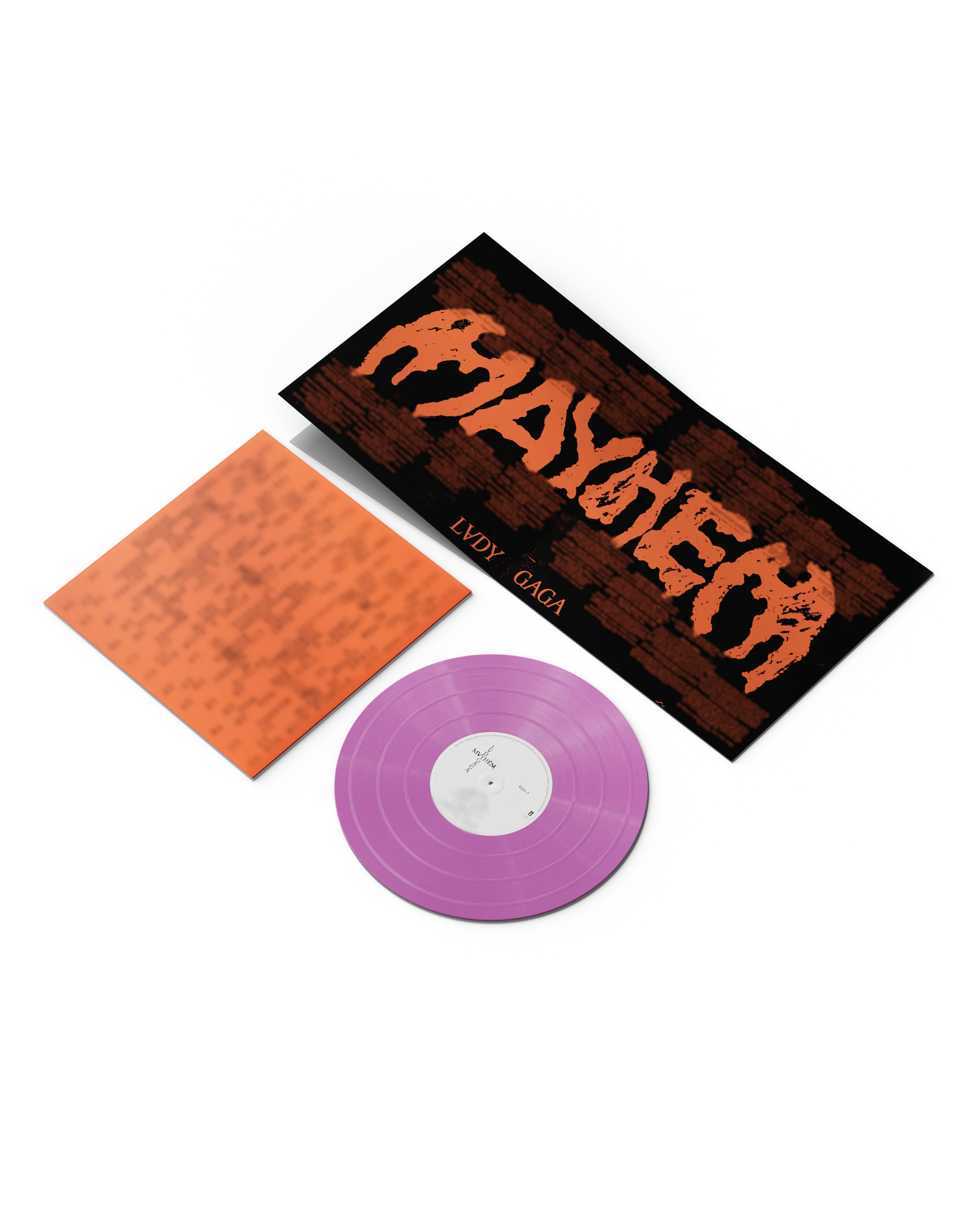LADY GAGA - MAYHEM Spotify Fans First Exclusive Violet Vinyl - Black Vinyl Records Spain