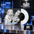 Madonna & Charli - Danceteria con vinilo blanco en una escena BVRS de club nocturno con luces azules