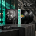Peter Gabriel Bright-Side Mixes con dos vinilos negros en escena editorial BVRS