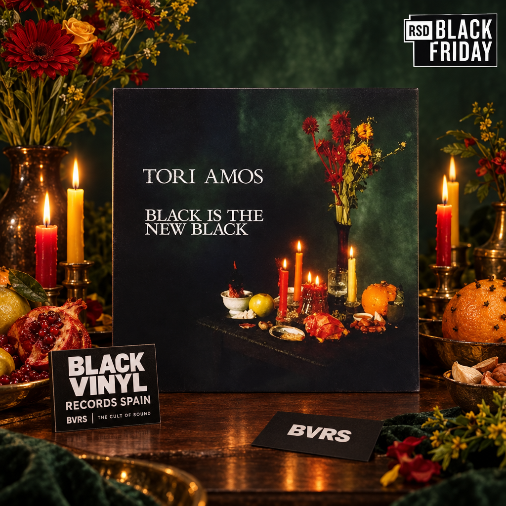 Tori Amos - Black Is The New Black, imagen BVRS con distintivo RSD Black Friday