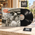 Billy Bragg & Wilco - Mermaid Avenue Vol. III con dos vinilos negros en una escena editorial BVRS
