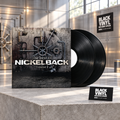 The Best of Nickelback Volume 1 en una escena editorial BVRS de estética industrial luminosa