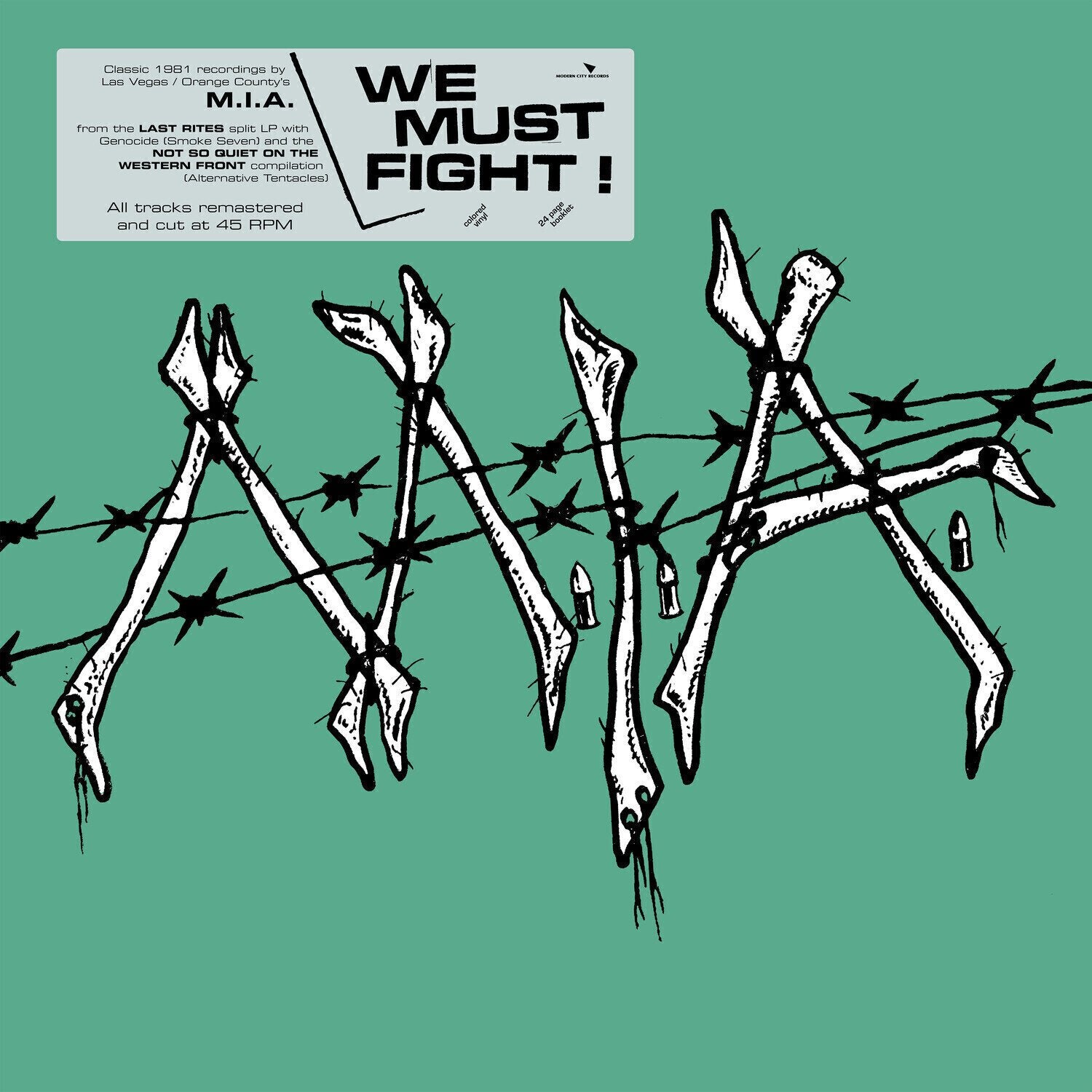 M.I.A. (Us) We Must Fight (Col. LP w/ 24page Booklet) LP