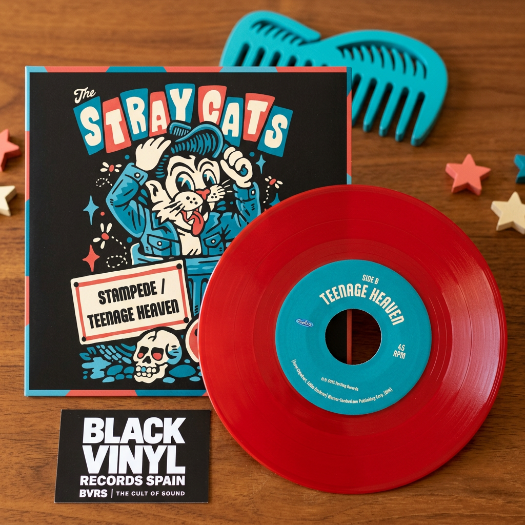 Nueva BVRS desde el original, solicitada con el disco rojo sólido y opaco, sin transparencias