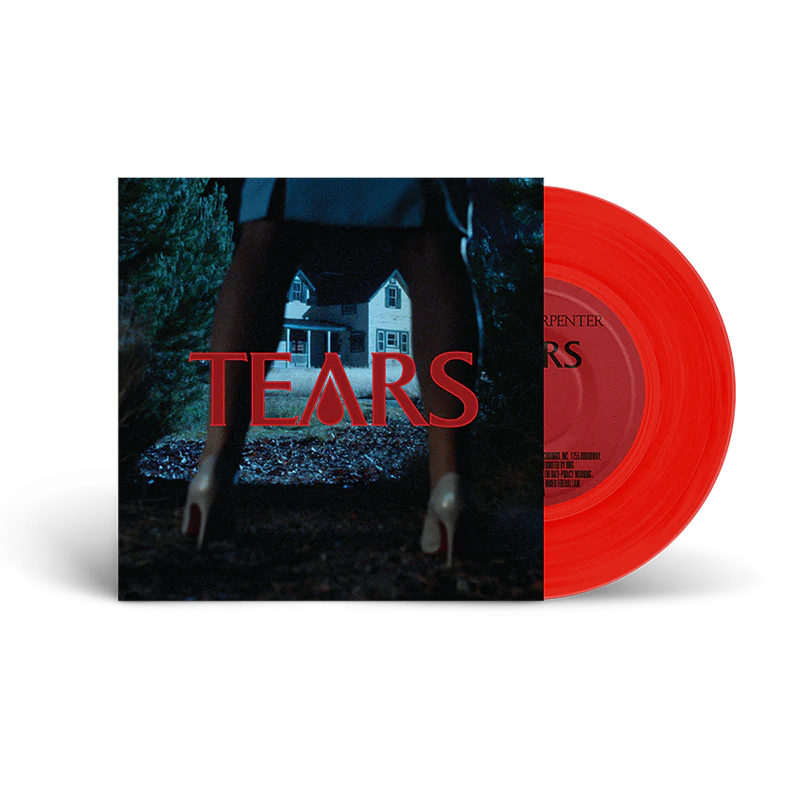 SABRINA CARPENTER - Tears 7in Single USA - Black Vinyl Records Spain