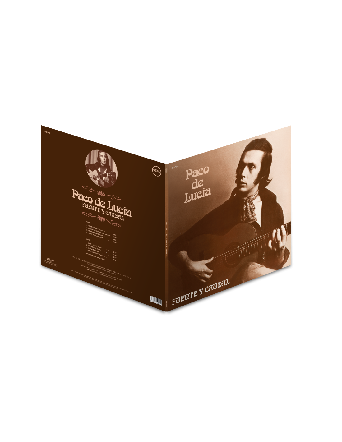 Paco De Lucía Fuente Y Caudal LP - Black Vinyl Records Spain